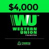 $4000 Western Union Transfer