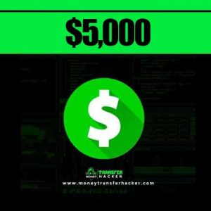 $5,000 Cash App Transfer