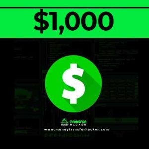 $1000 Cash App Transfer