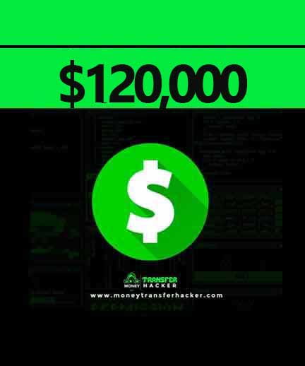 $120000 Cash App Transfer